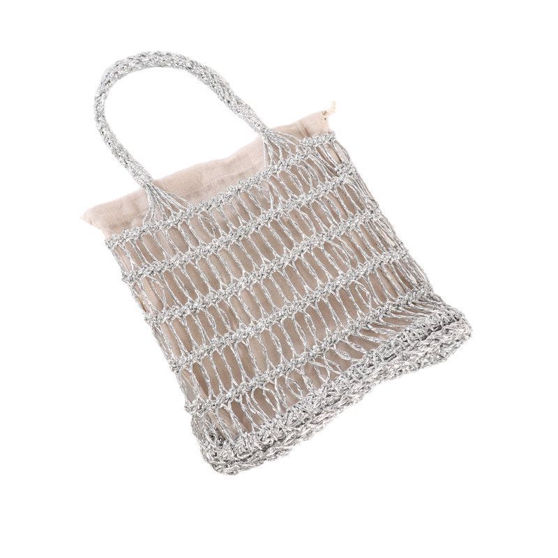 Handgewebte Netzshopper-Tasche Brehn