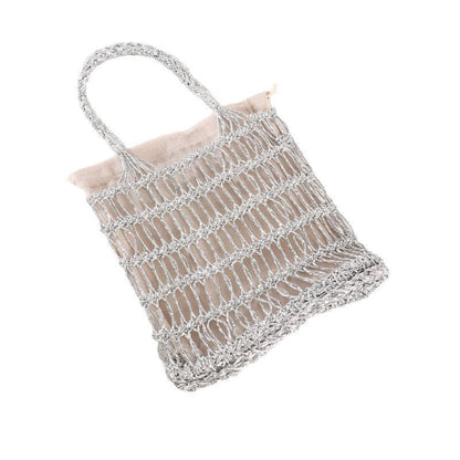 Handgewebte Netzshopper-Tasche Brehn