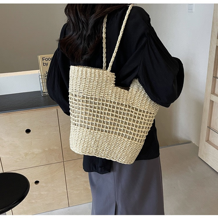 Handgewebte Strandtasche Brehn