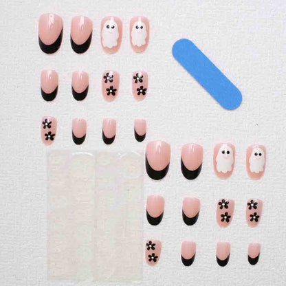 Künstlerische Halloween-Themen Presse-Nagelkunst Brehn