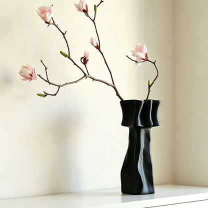 Abstrakte skulpturale dekorative Vase