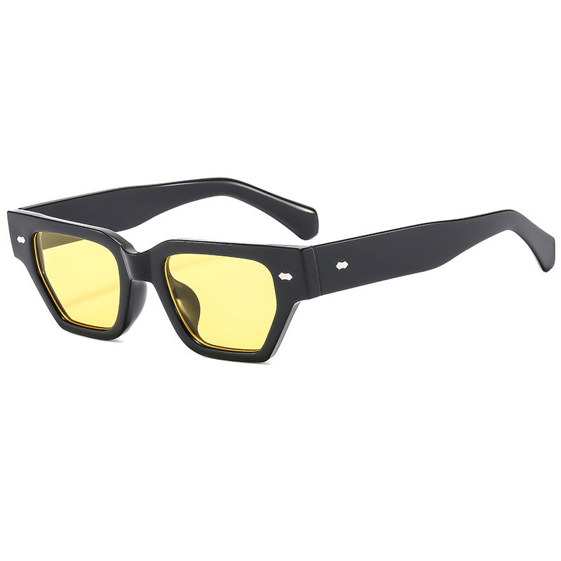 Geometrischer Rahmen Modischer Sonnenbrille Brehn