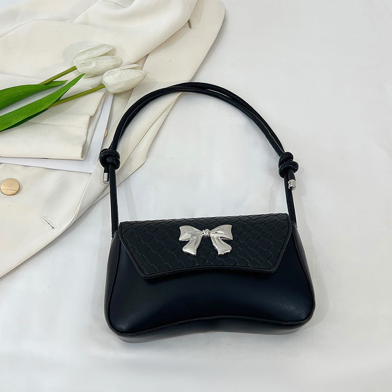 Chic Bow-Detail Handheld Clutch Bag Brehn