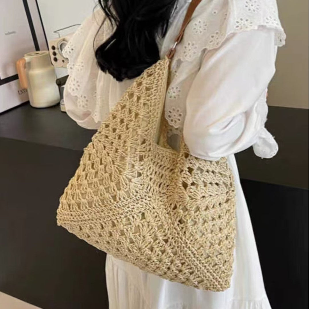 Handtasche mit Kunstvollem Makramee-Design und Flexiblem Tragekomfort Brehn