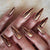 Metallic Stiletto Press-On Nails Brehn