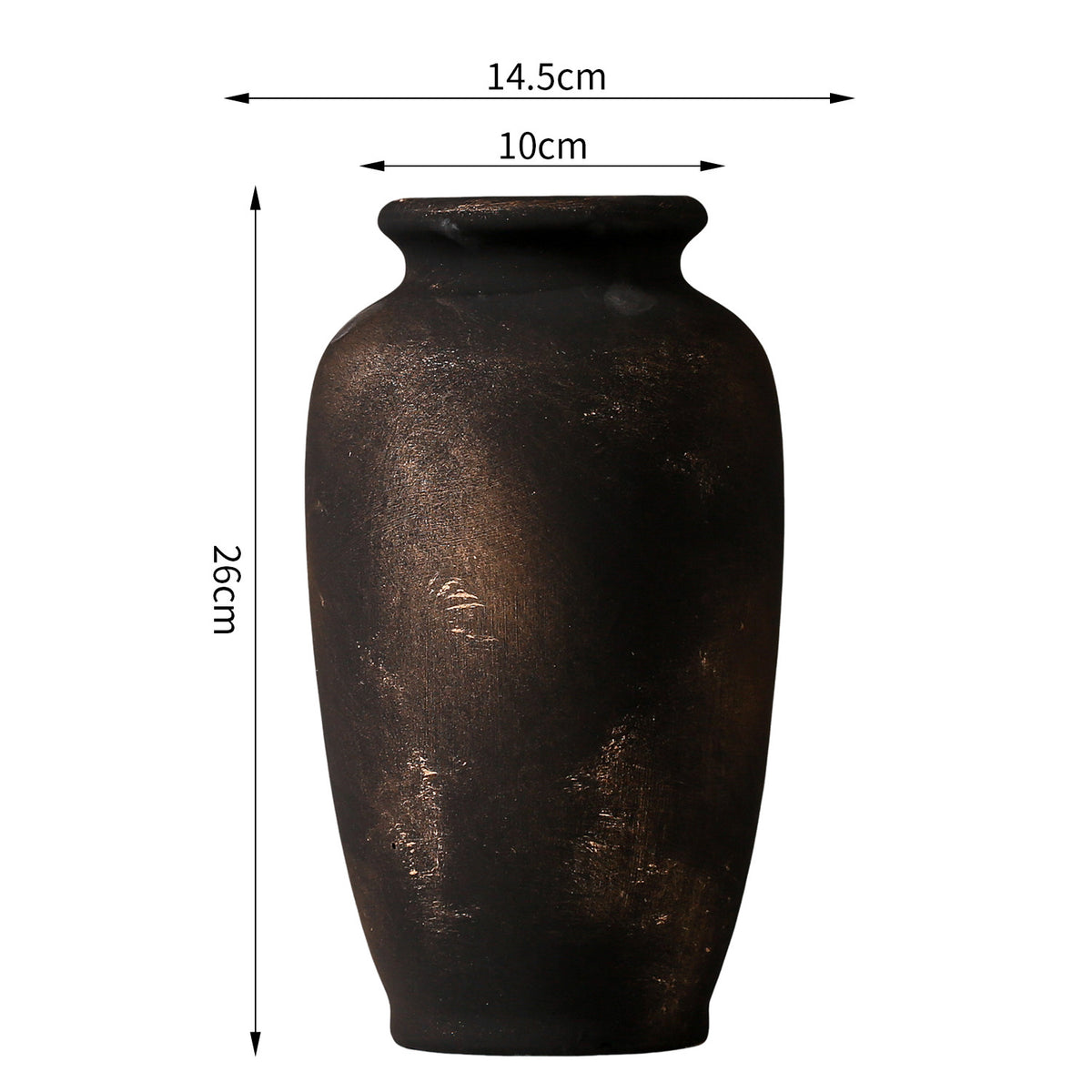 Handgearbeitete Keramikvase Brehn