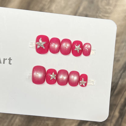 Glamorous Star-Accent Nail Tips Brehn