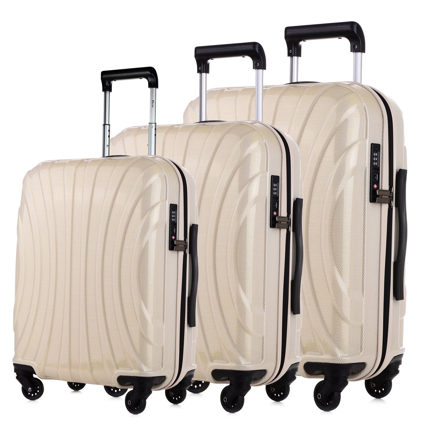 Unisex Vielseitiges Hartschalen-Reisegepäckset Brehn