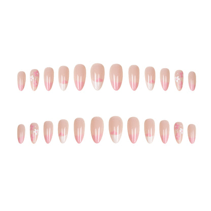 Künstlerische florale Nagelspitzen