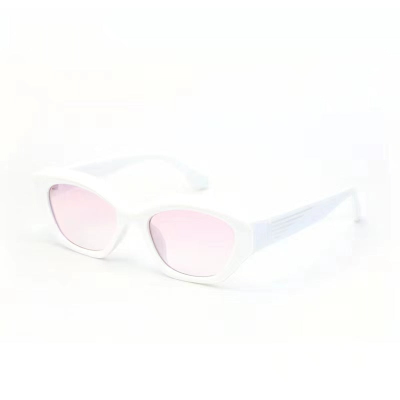 Damen Designer-Sonnenbrille mit markantem polygonalen Rahmen und UV-Schutz Brehn