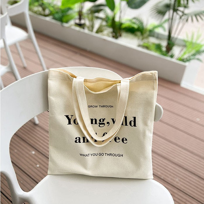 Motivational Canvas Tote Bag Brehn