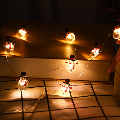 LED Weihnachtsmann Lichterkette Brehn