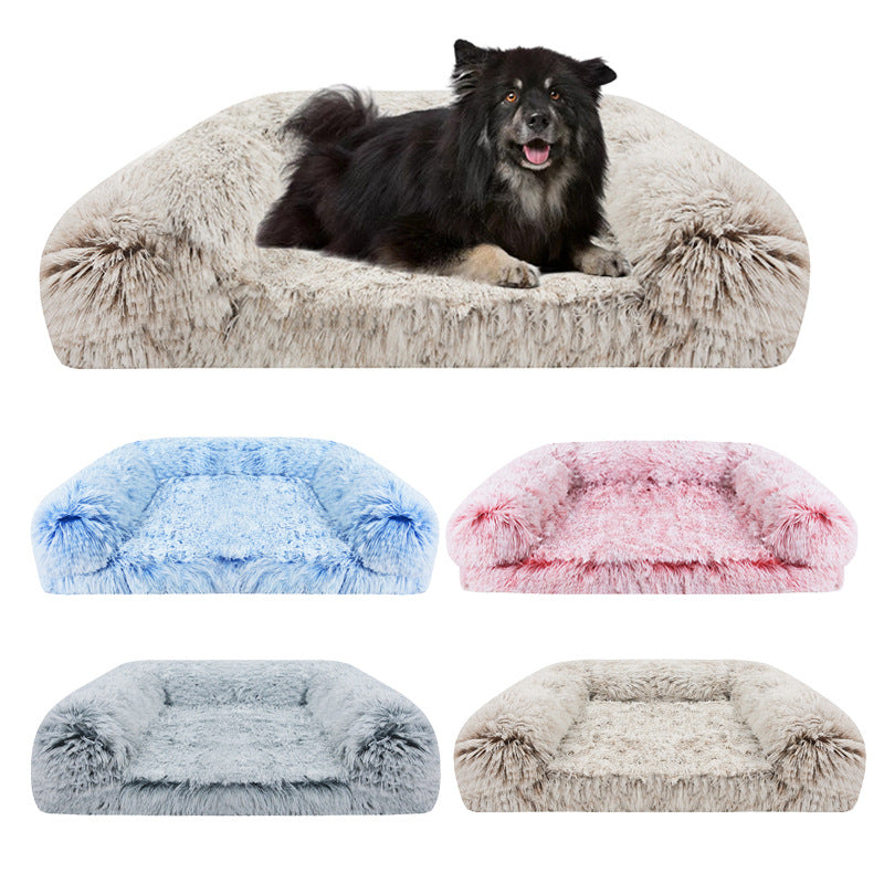 Luxuriöses Plüsch Hundebett