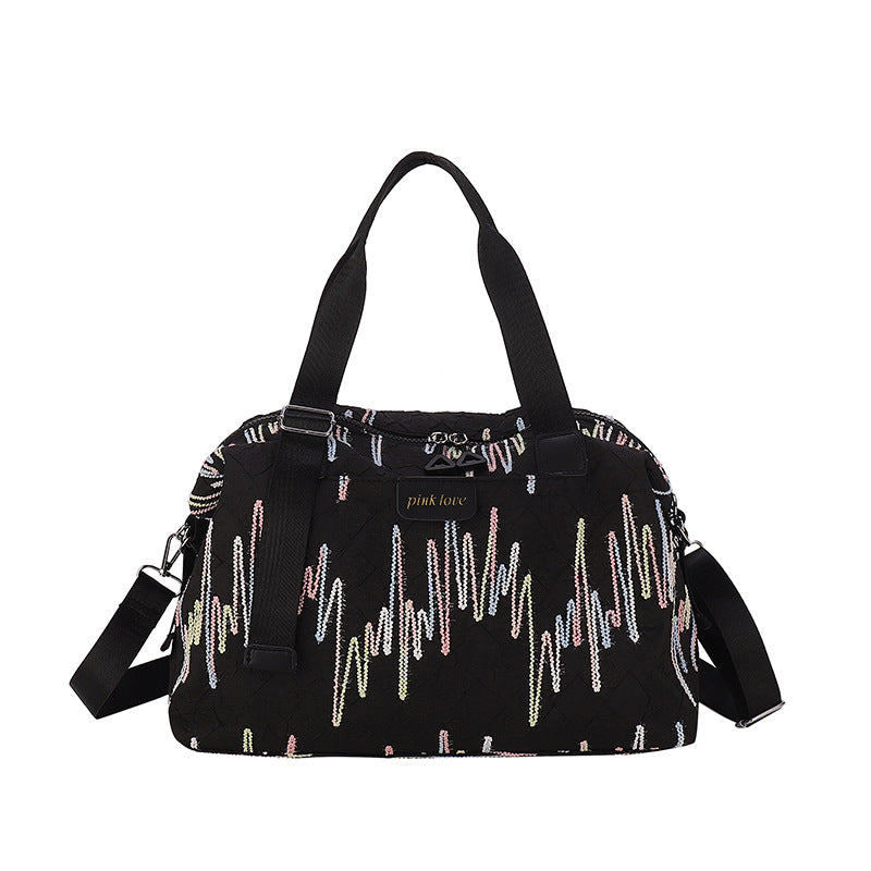 Chic Textured Reise Duffle Bag Brehn