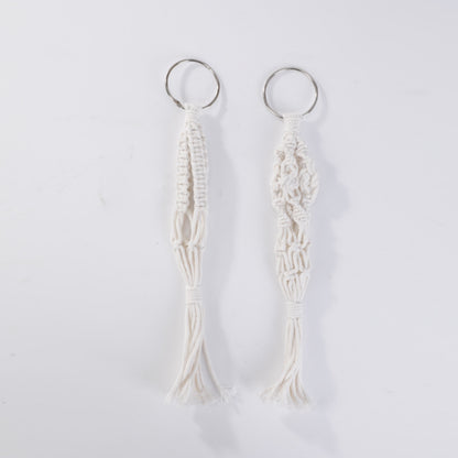Schlüsselschmuck mit Makramee-Design Brehn