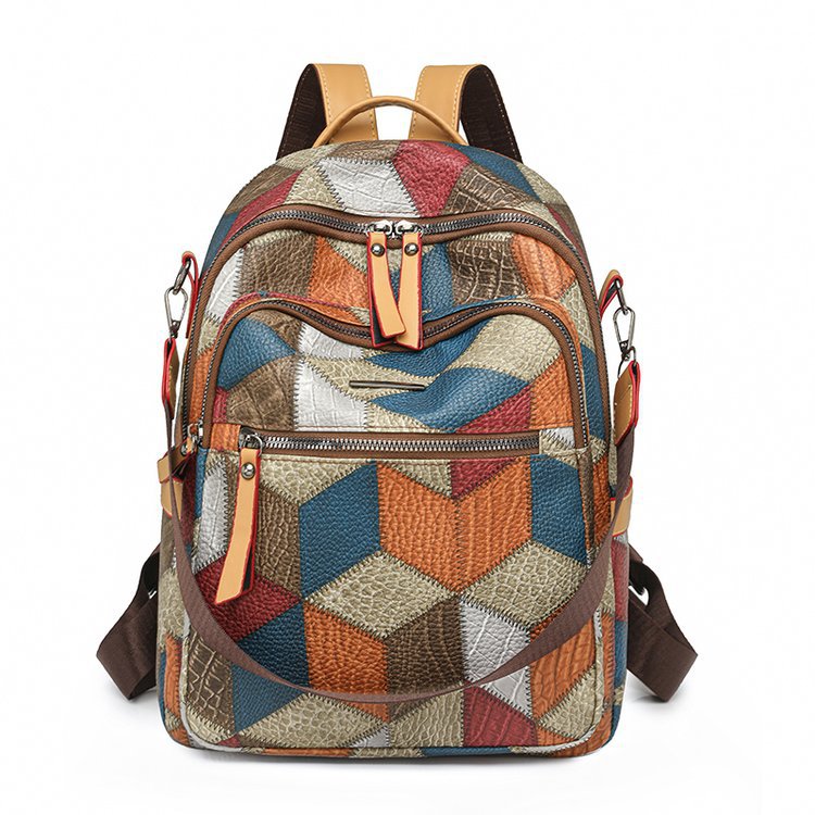 Vielseitiger multifunktionaler Leder Rucksack Brehn