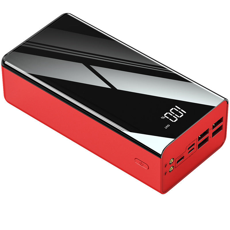 Hochleistungs-Powerbank mit intelligentem LCD-Display und mehreren USB-Anschlüssen Brehn