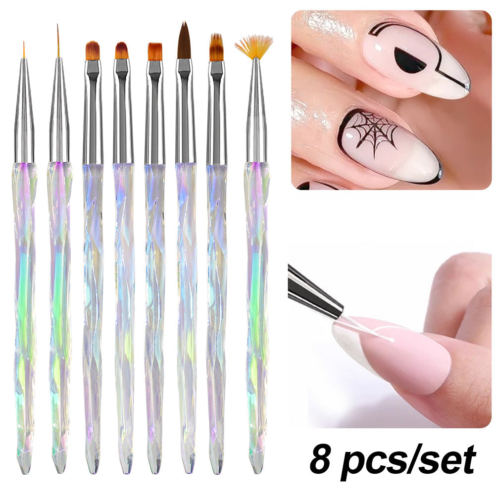 Premium Nail Art Detailing Brush Set Brehn