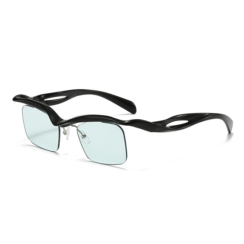Damen modische Sonnenbrille mit innovativem Rahmen Brehn