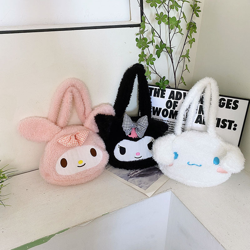 Kuscheltasche mit Ohrenapplikationen Brehn