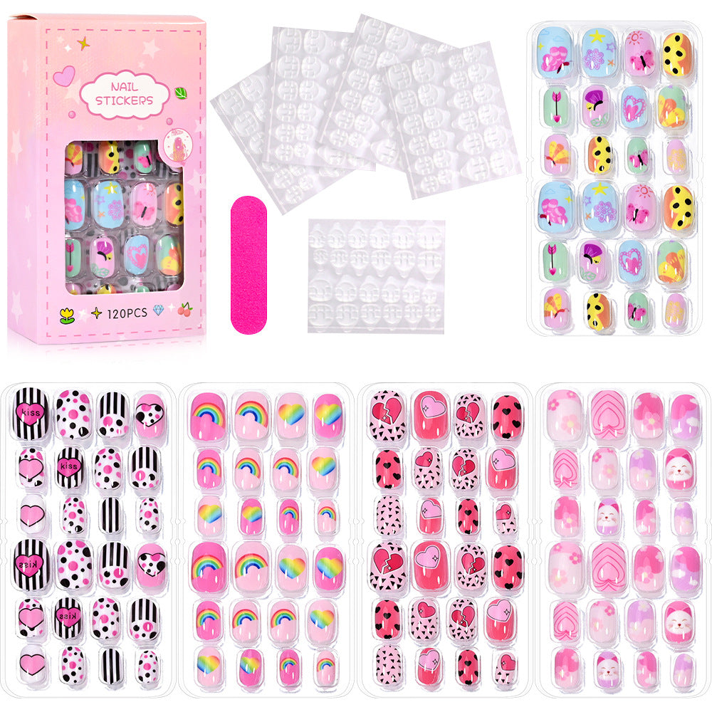 Fun Themed Press-On Nail Set Brehn
