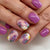 Florale Kunst Press-On Nail Set Brehn