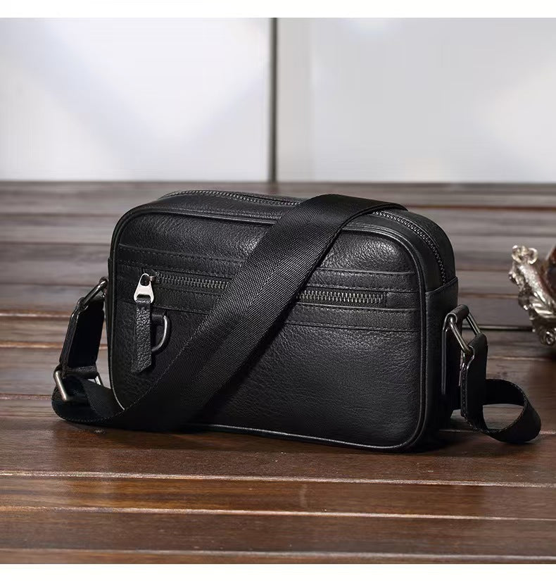 Stylische Leder Umhängetasche Organizer