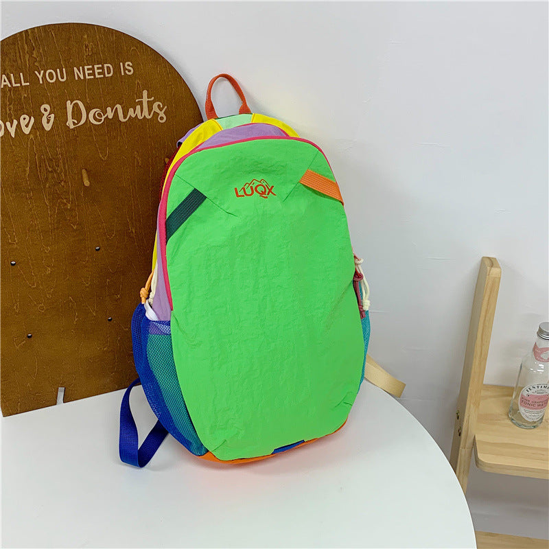 Mehrfarbiger leichter Wander-Rucksack