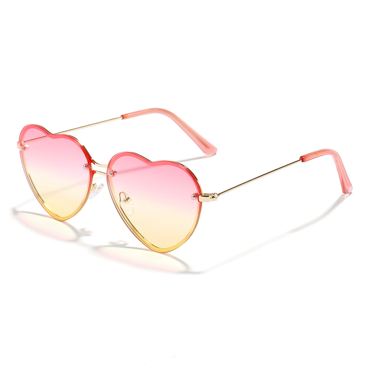 Damen Herzförmige Sonnenbrille mit stylishen Gläsern Brehn