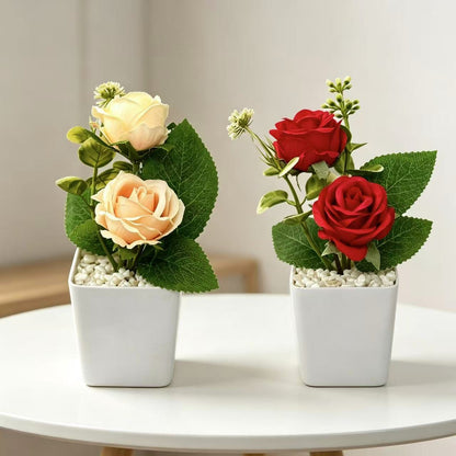 Elegante Mini-Rosenanordnung