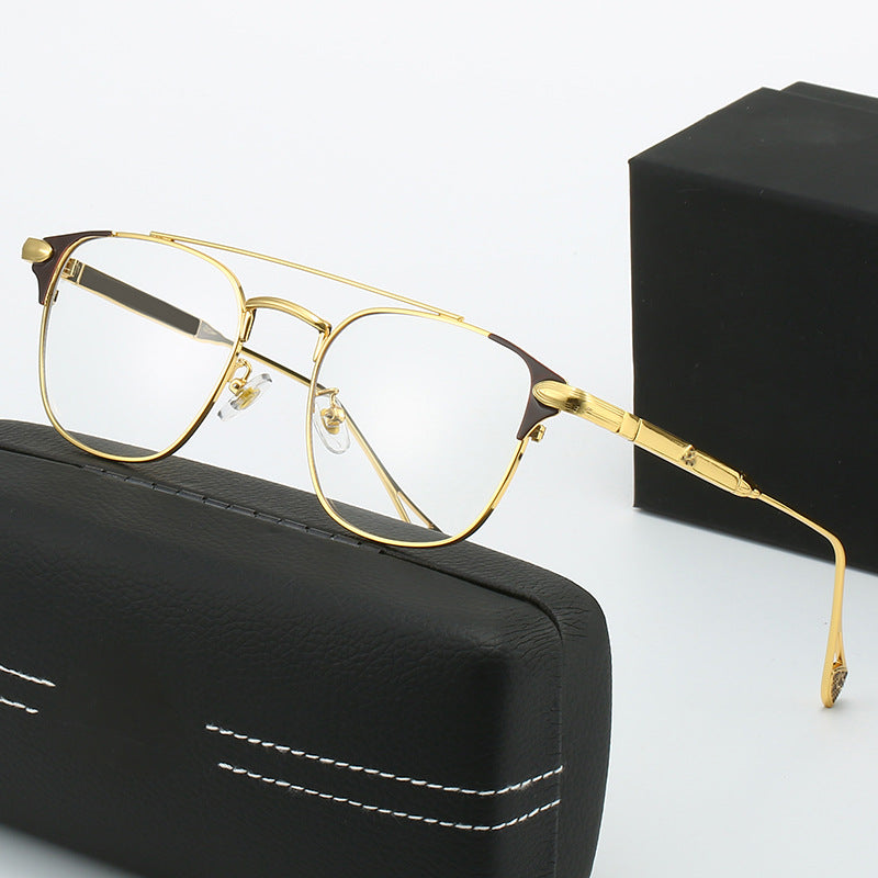 Damen modische Halbrahmen Brille Brehn