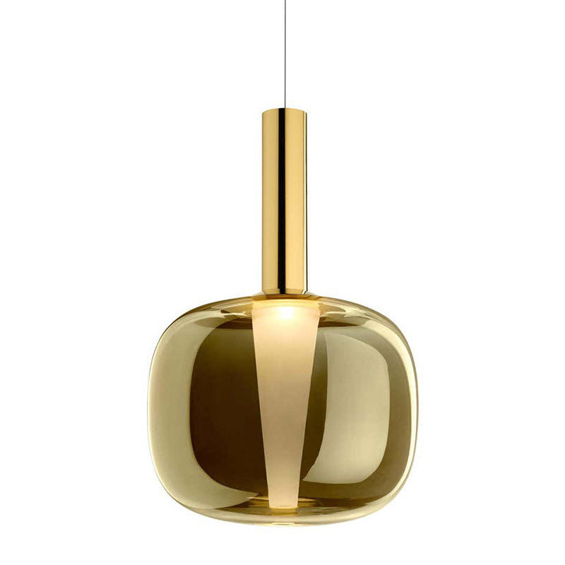 Moderne Minimalistische Stehlampe mit Transparentem Sockel