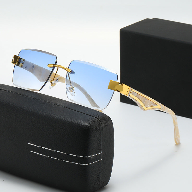 Damen modische Brille mit quadratischem Rahmen Brehn