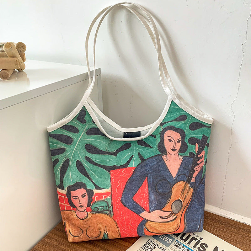 Künstlerische Drucktasche