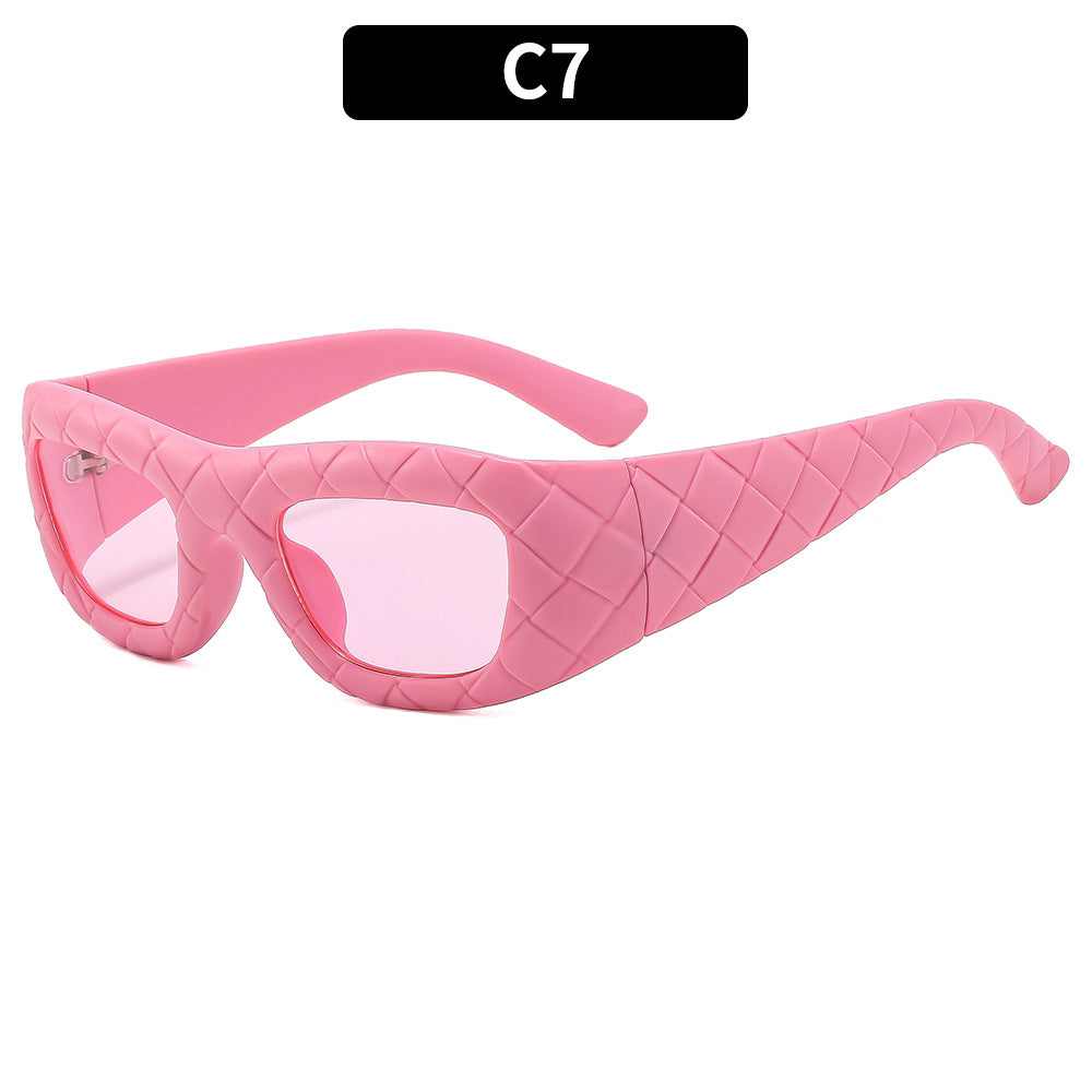 Fashion Forward Quadratische Sonnenbrillen