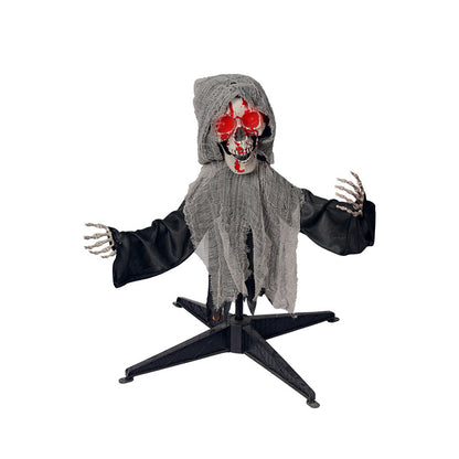 Animierte gespenstische Skelettfigur Brehn