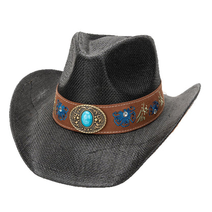 Stroh Kurzvisier Cowboyhut – Western Stil | Brehn