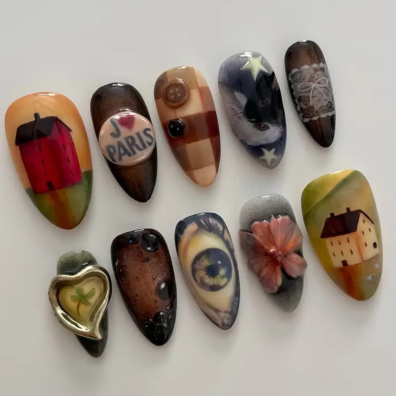 Künstlerisches Nageldesign Brehn