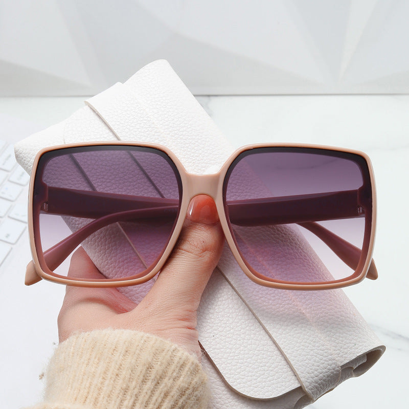 Damen oversized Sonnenbrille im modernen Schildpatt-Design Brehn