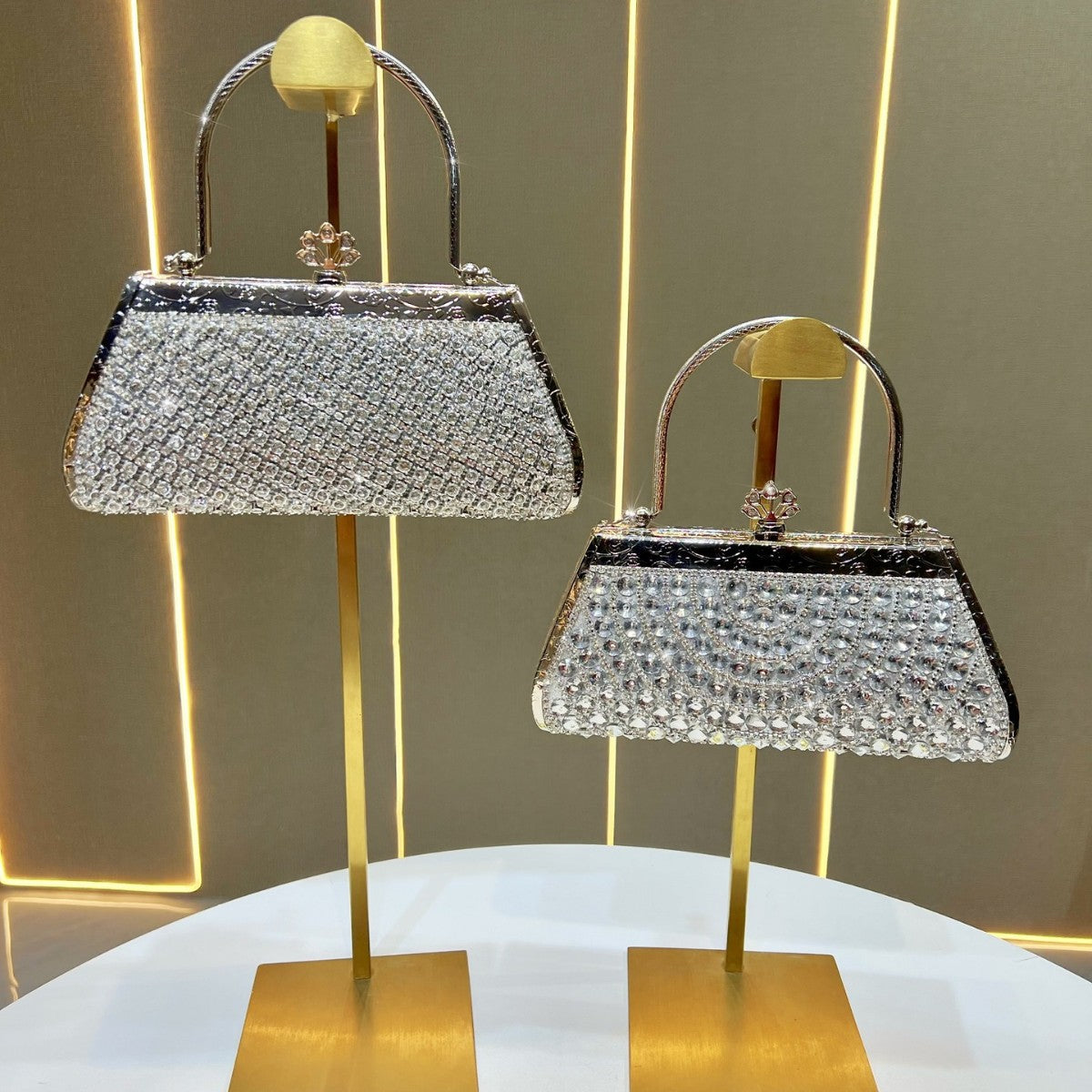 Elegante Strass Abendhandtasche