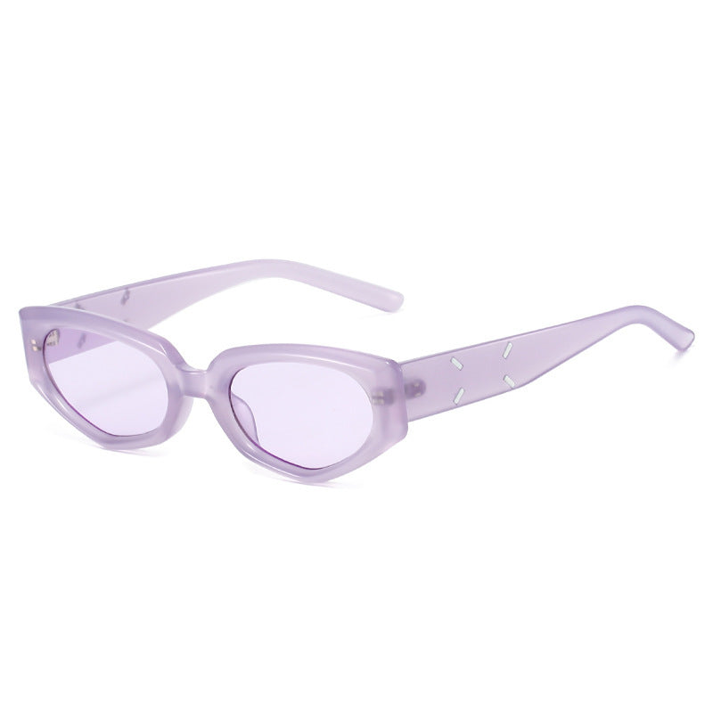 Zeitgenössische Schmetterlingsförmige Sonnenbrille Brehn