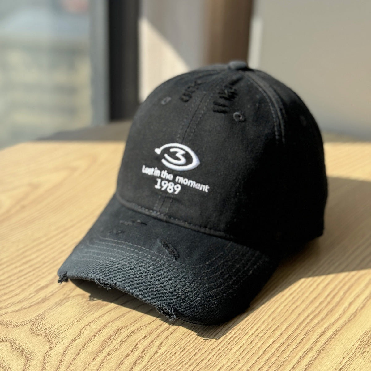 Herren Distressed Baseball Cap Brehn