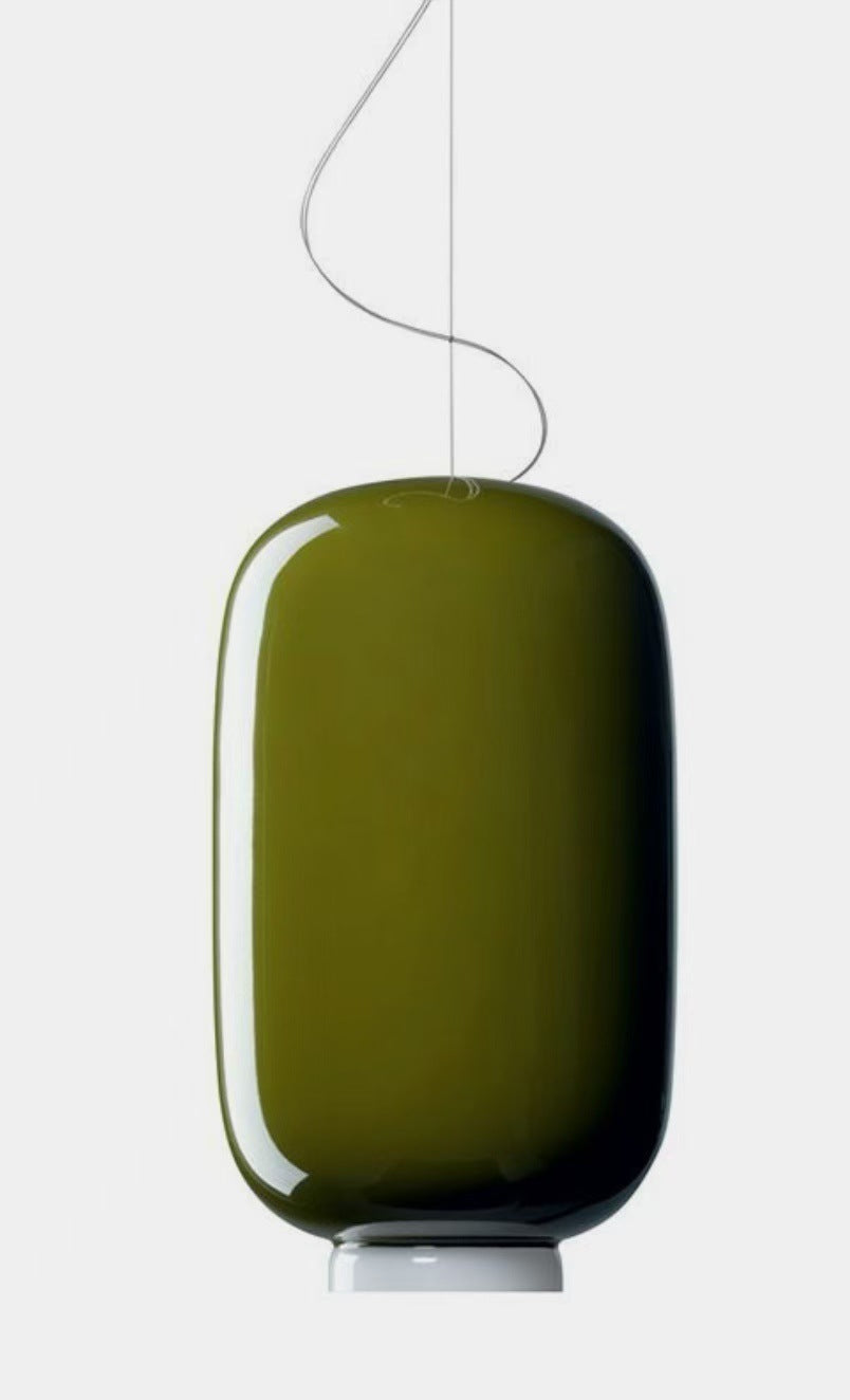 Moderne Kunst Glas Pendelleuchte