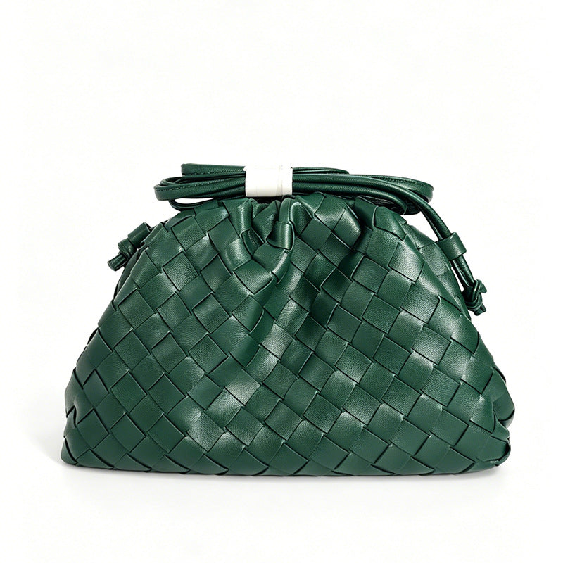 Texturierte Gewebte Handheld Clutch Brehn