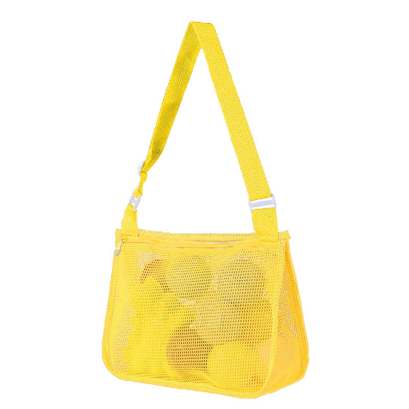 Praktische und Atmungsaktive Strandtasche mit Netzstruktur Brehn