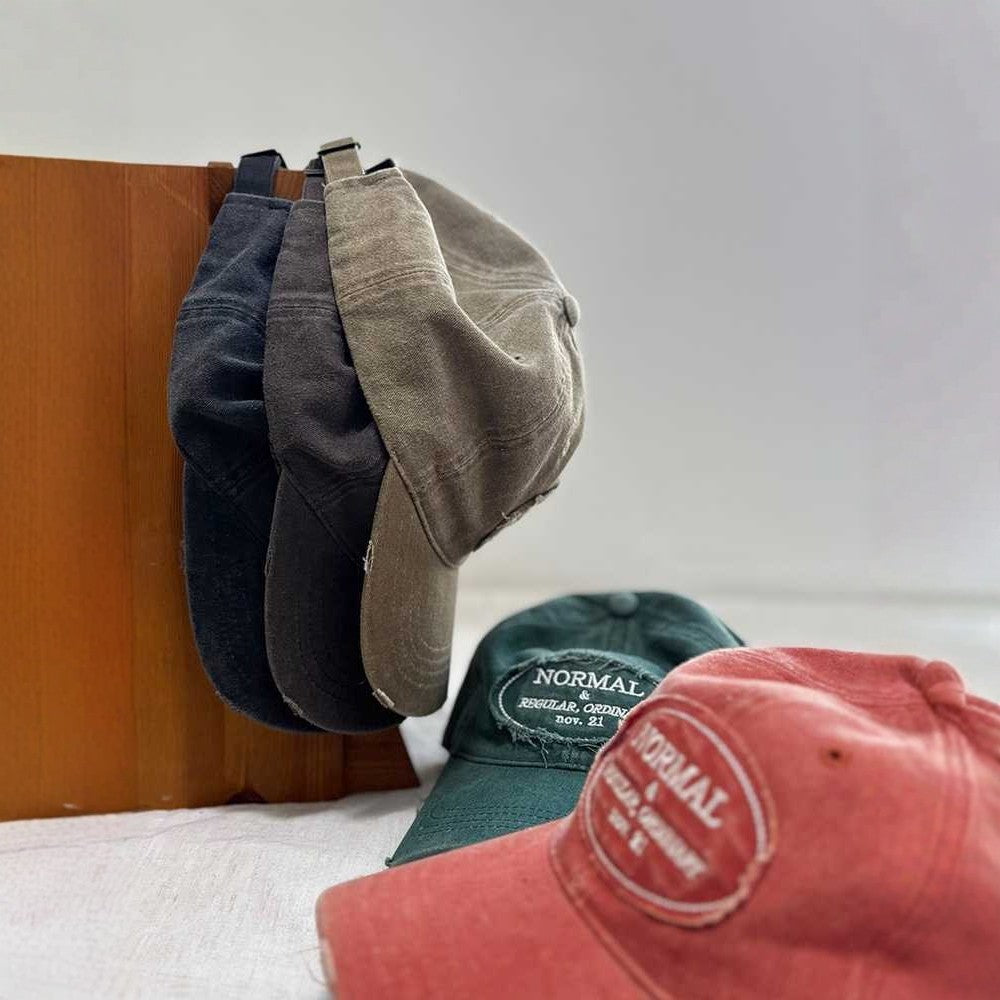 Herren Casual Distressed Baseball Cap Brehn