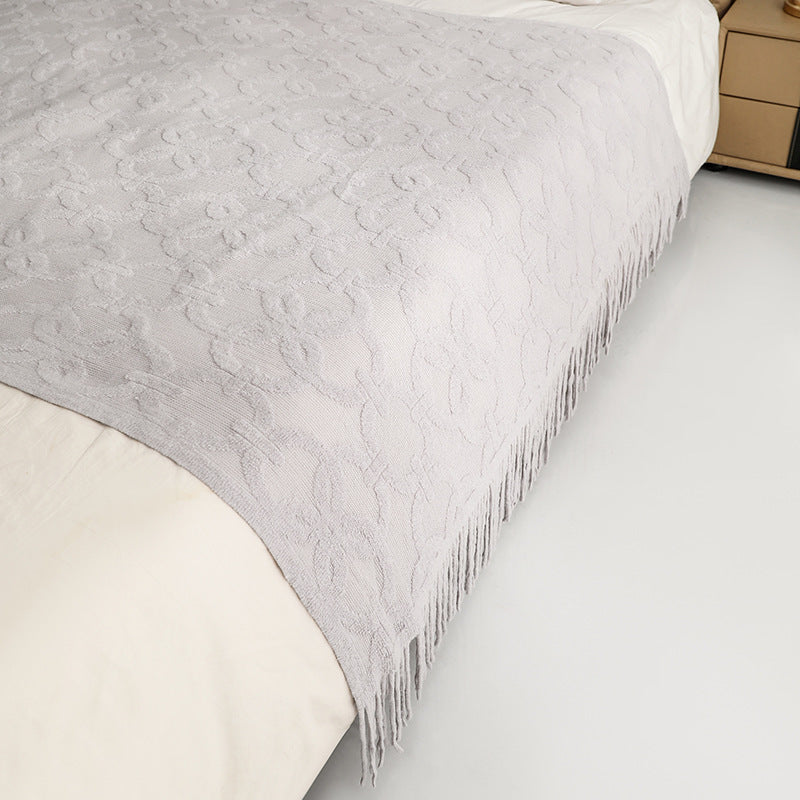 Dekorativer Fransenwurfdecke Brehn
