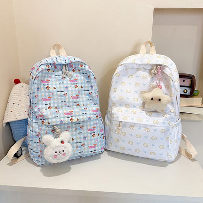 Verspielt Tierdruck Schulrucksack Brehn