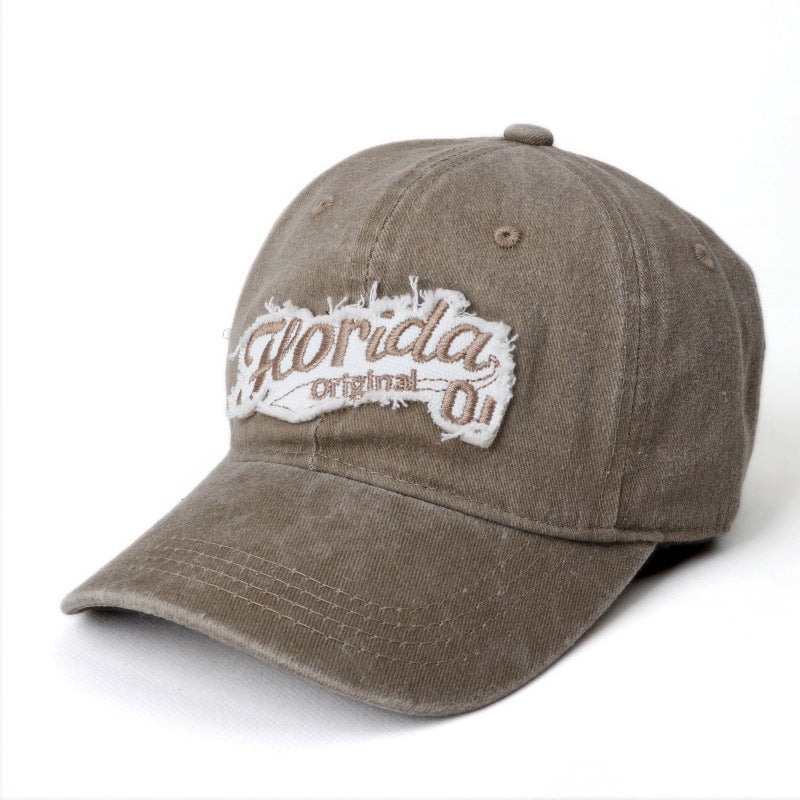 Damen Vintage-inspirierte Baumwoll-Baseballmütze Brehn