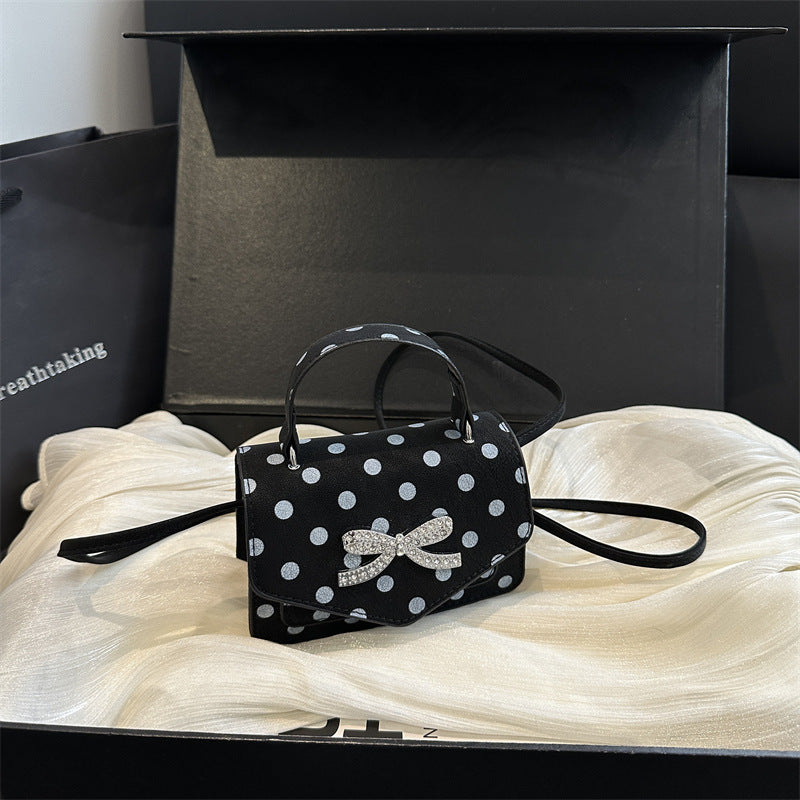 WoElegant Polka Dot Handtasche Brehn